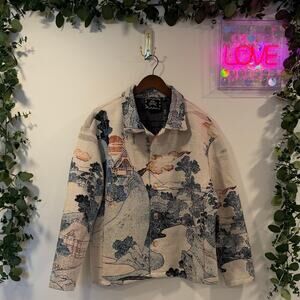 Rebel Vengeance Traditional Japanese Tapestry Jacket Size Medium